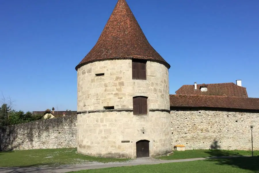 Gruppe am Huwilerturm